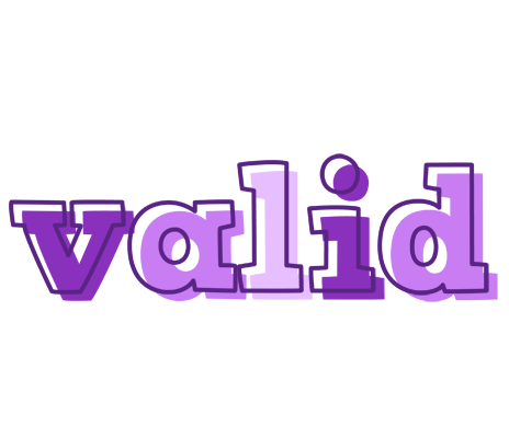 Valid sensual logo