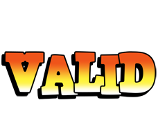 Valid sunset logo