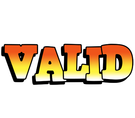Valid sunset logo