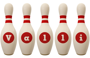 Valli bowling-pin logo