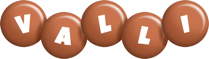 Valli candy-brown logo