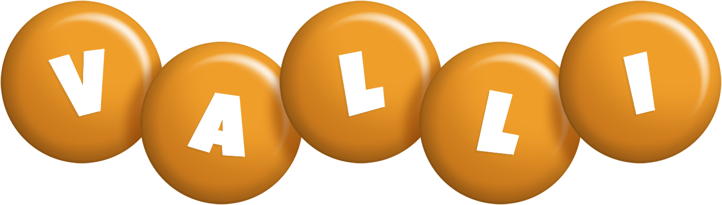 Valli candy-orange logo