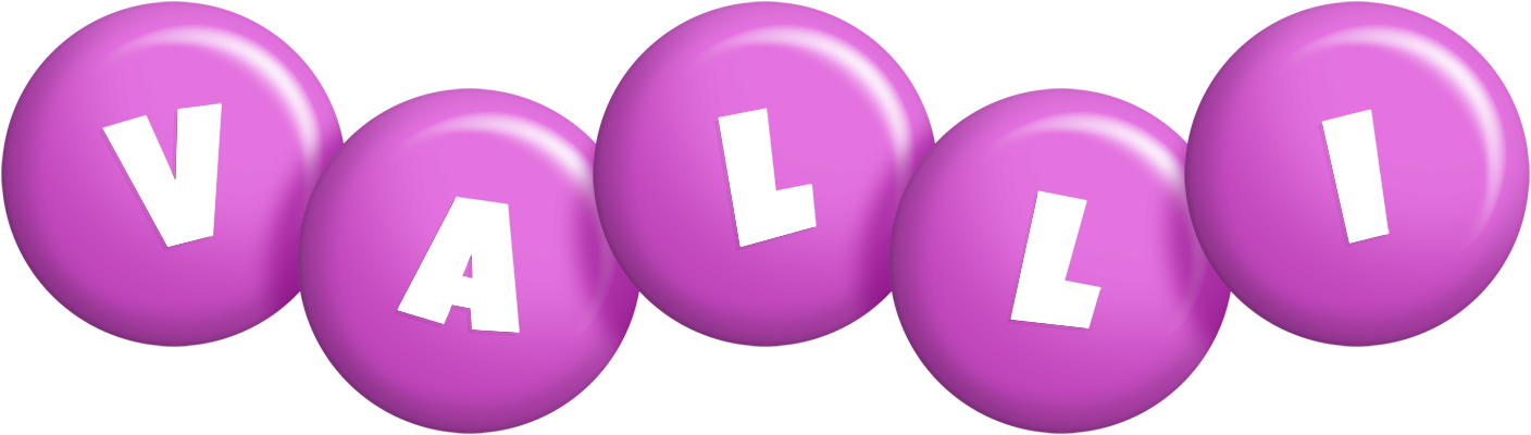 Valli candy-purple logo