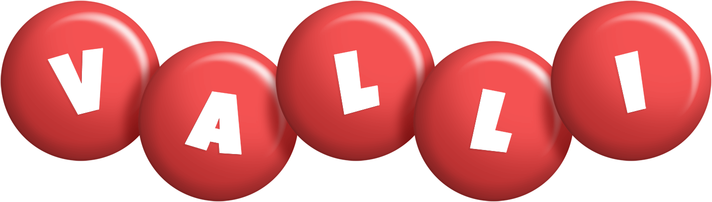 Valli candy-red logo