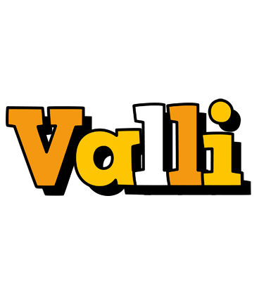 Valli cartoon logo