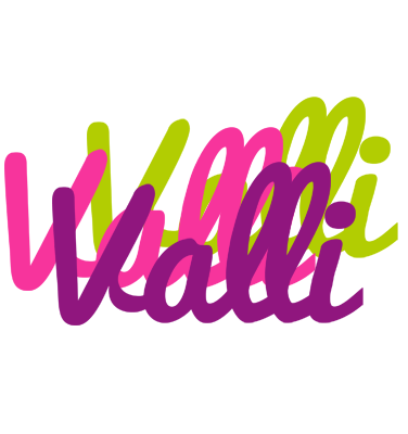 Valli flowers logo