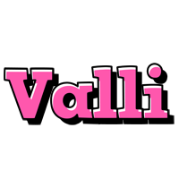 Valli girlish logo