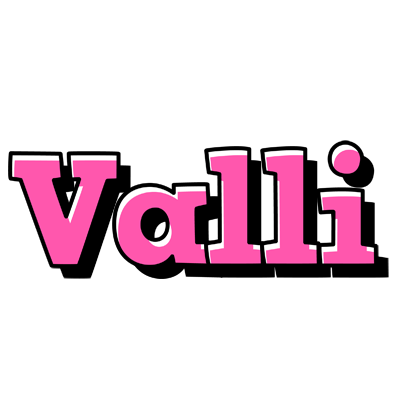 Valli girlish logo