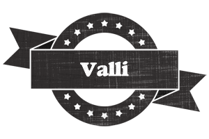 Valli grunge logo