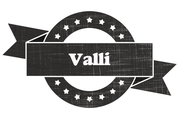 Valli grunge logo