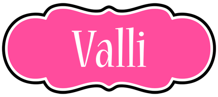 Valli invitation logo