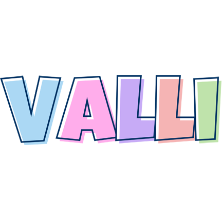 Valli pastel logo