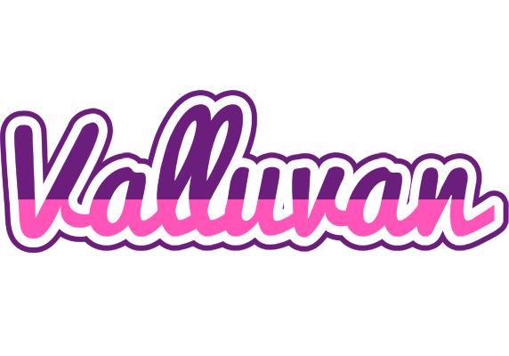 Valluvan cheerful logo