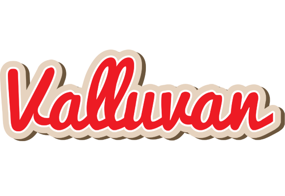 Valluvan chocolate logo