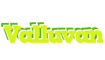 Valluvan citrus logo