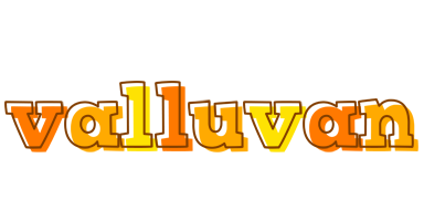 Valluvan desert logo