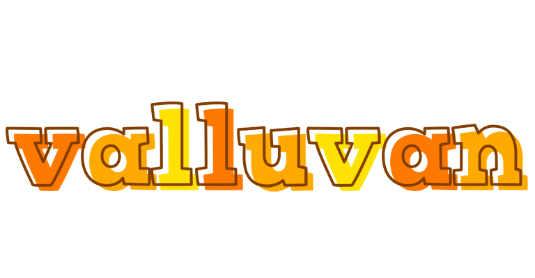 Valluvan desert logo