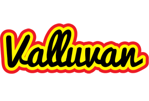 Valluvan flaming logo