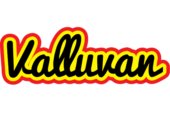 Valluvan flaming logo