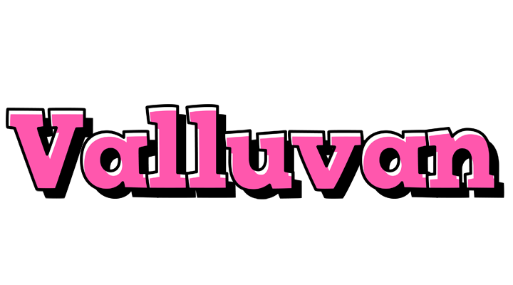 Valluvan girlish logo