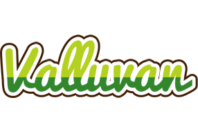 Valluvan golfing logo