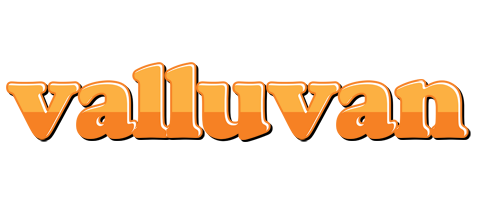Valluvan orange logo