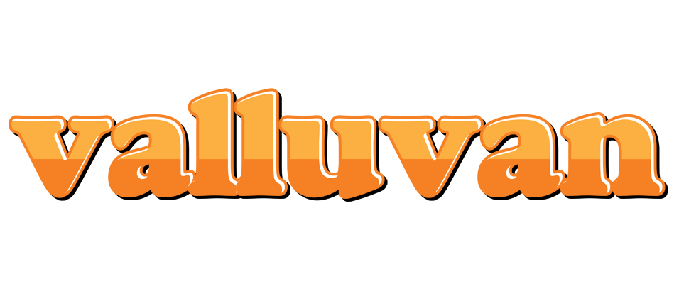 Valluvan orange logo