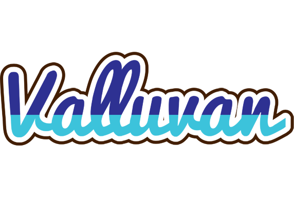 Valluvan raining logo