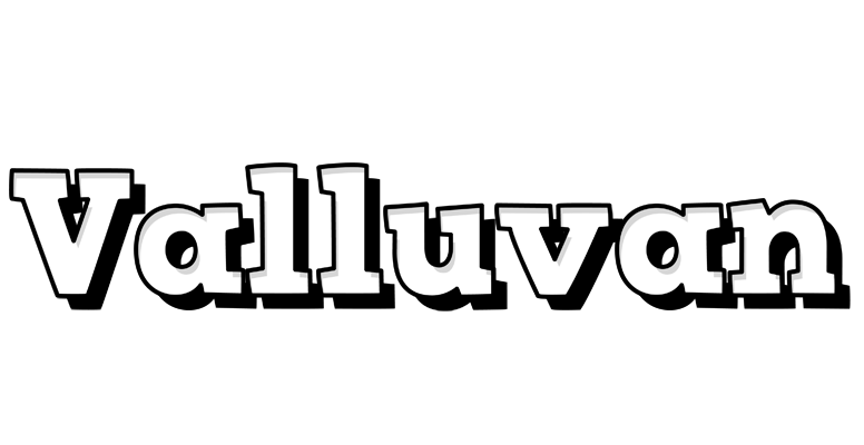 Valluvan snowing logo