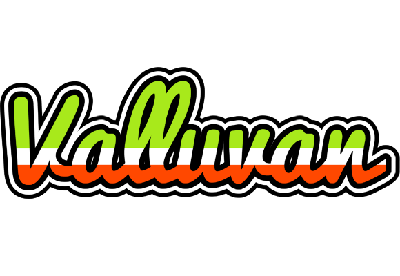Valluvan superfun logo