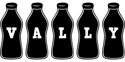 Vally bottle logo