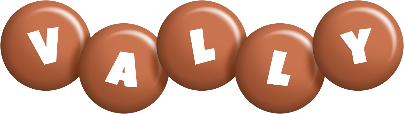 Vally candy-brown logo