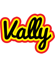 Vally flaming logo