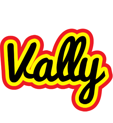 Vally flaming logo