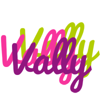 Vally flowers logo