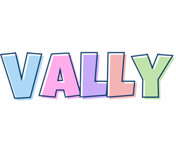 Vally pastel logo