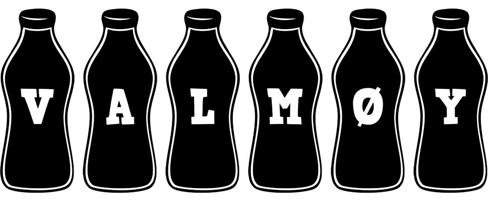 Valmøy bottle logo