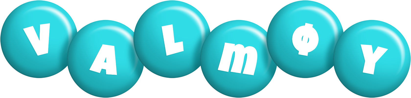 Valmøy candy-azur logo