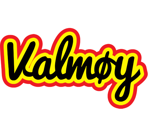 Valmøy flaming logo