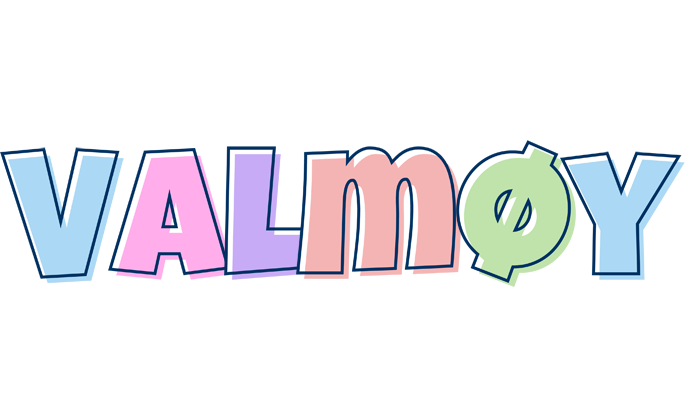 Valmøy pastel logo