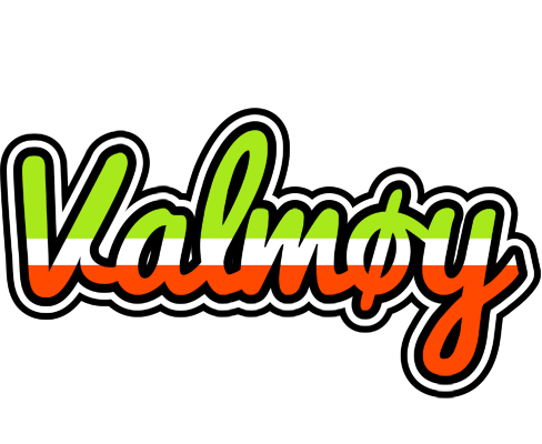Valmøy superfun logo