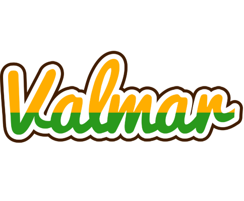 Valmar banana logo