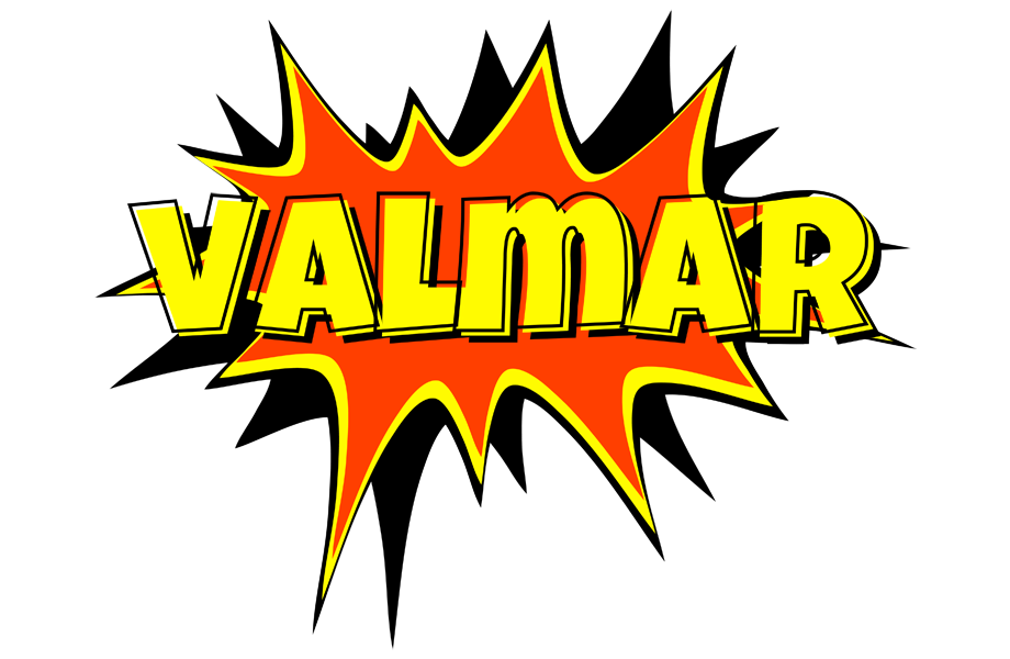 Valmar bazinga logo