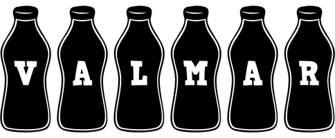 Valmar bottle logo