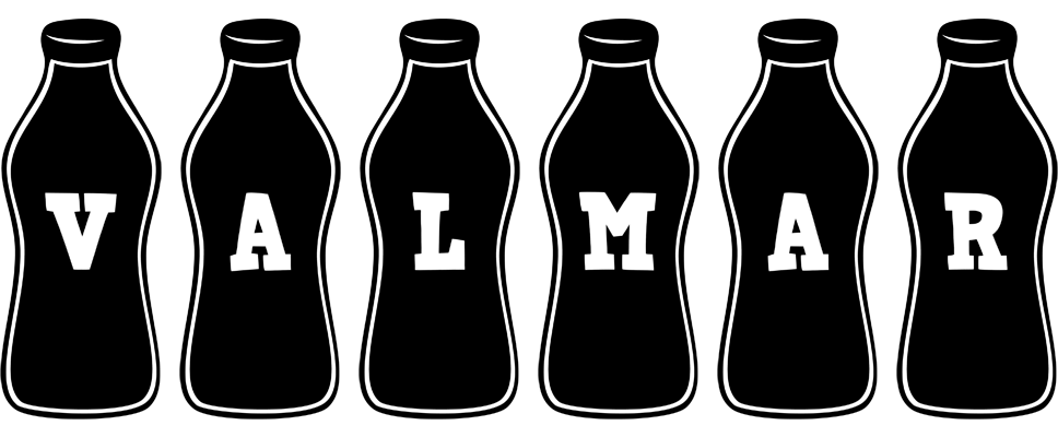 Valmar bottle logo