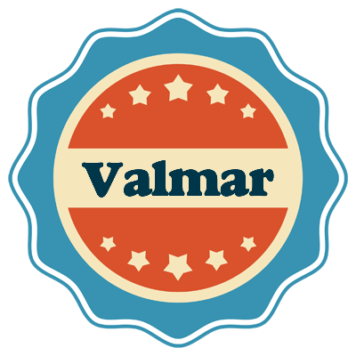 Valmar labels logo
