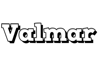 Valmar snowing logo