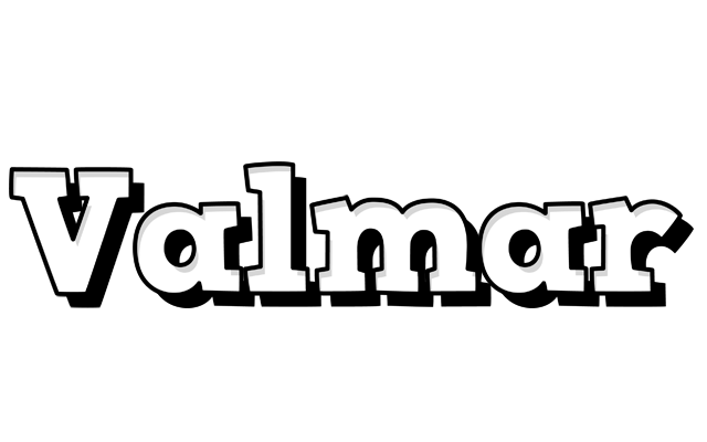 Valmar snowing logo