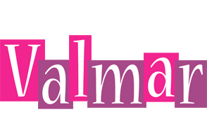 Valmar whine logo