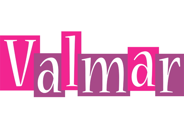 Valmar whine logo